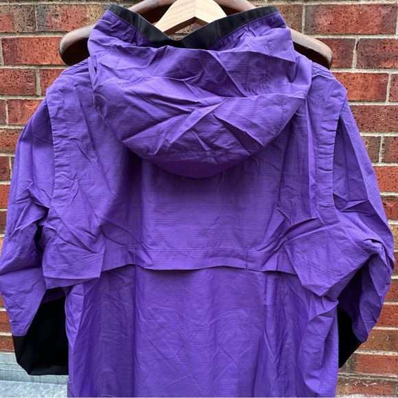 NWT Nike Men’s LSU Tigers Long Sleeve Hooded Windbreaker Nike Pullover Zip L - Picture 10 of 13